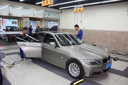 蒸汽洗車店